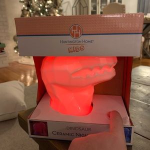 Ceramic Dinosaur Night Light